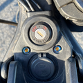 Titanium bolts for Eride Pro key ignition