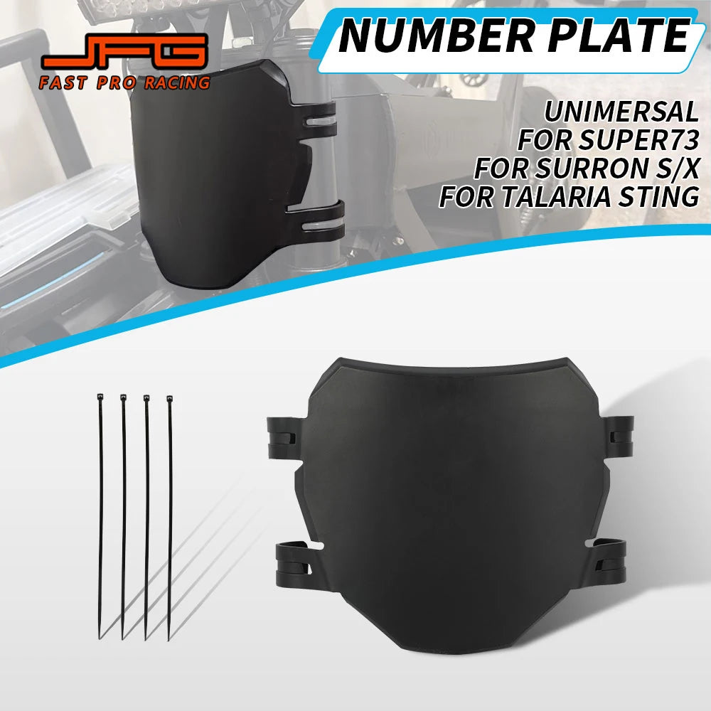 E-Bike Front Plate Universal Fit