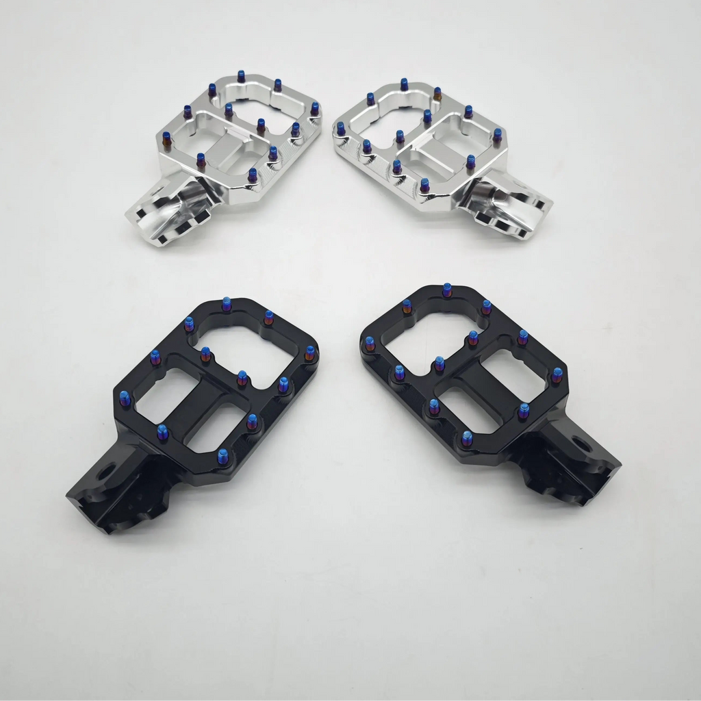 CNC Footpegs Titanium style