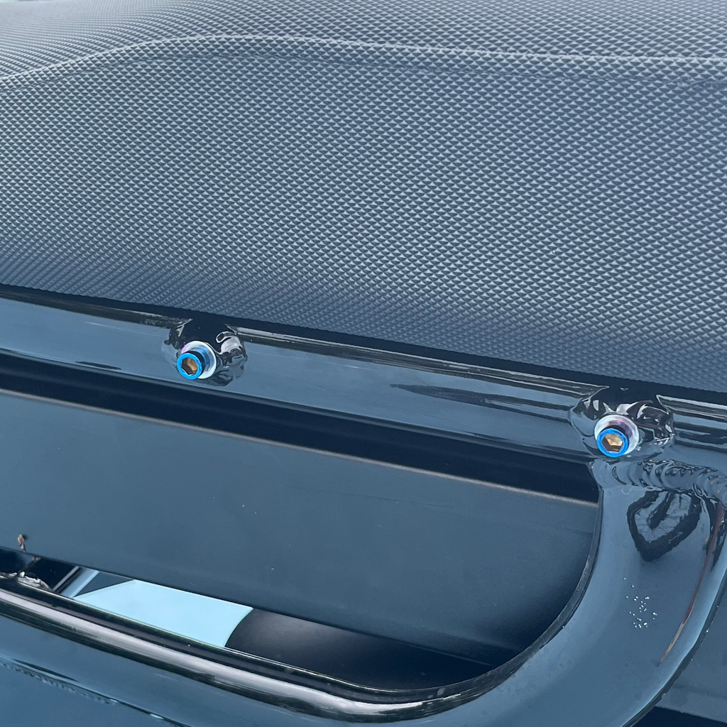 Titanium bolts for back of Fatboy Scrambler