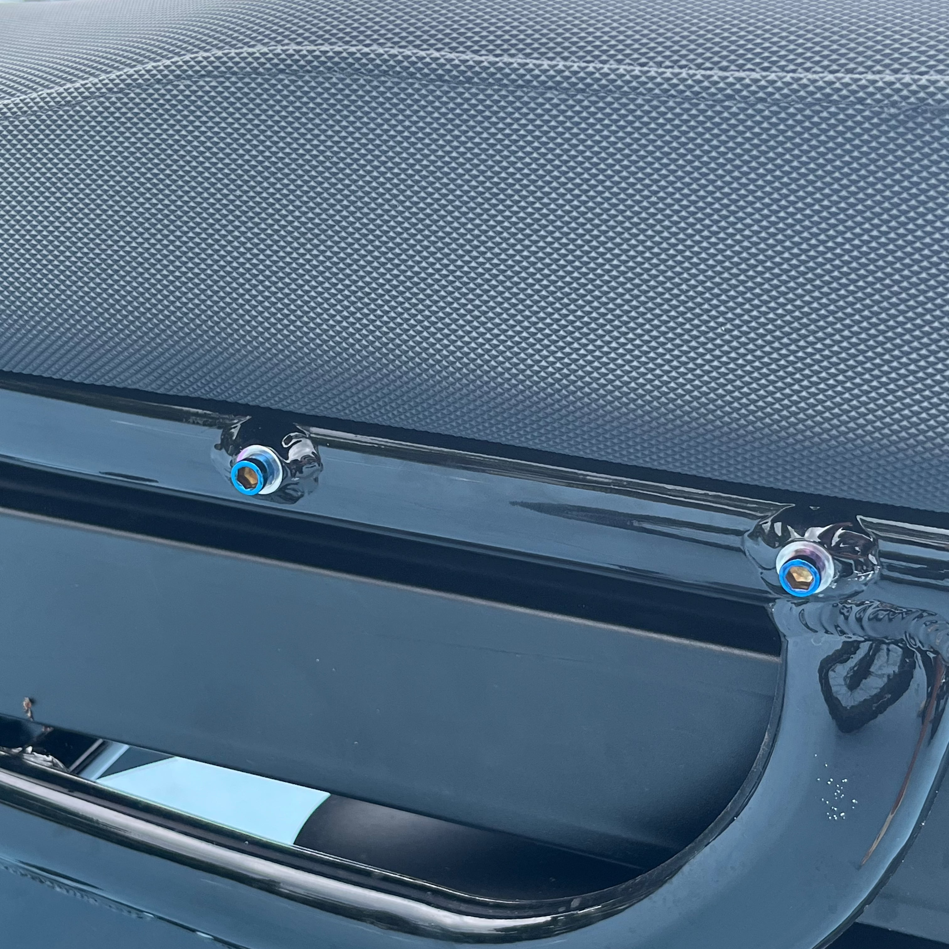 Titanium bolts for back of Fatboy Scrambler